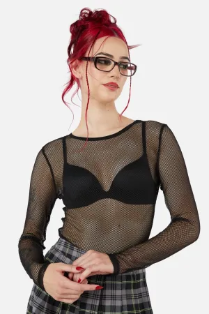 Unsolved Fishnet Top
