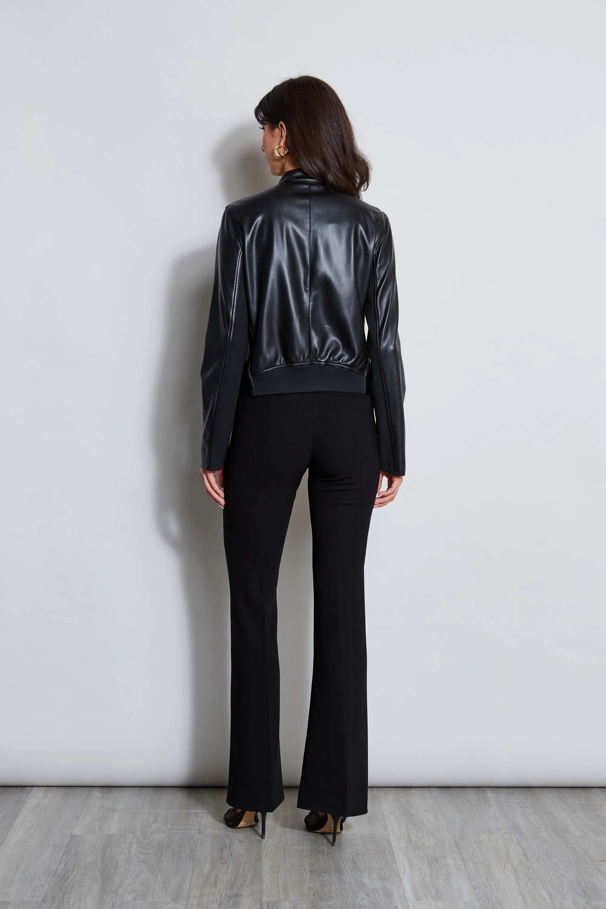Vegan Leather Moto Jacket