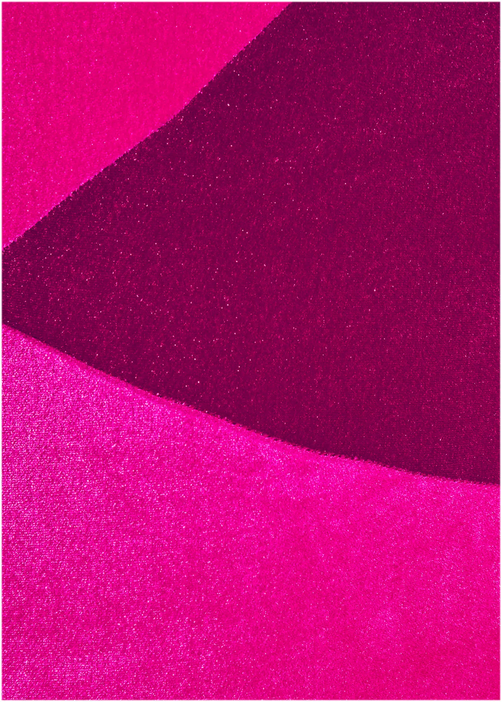 Velvet One Shoulder One-Piece - Pink Crush