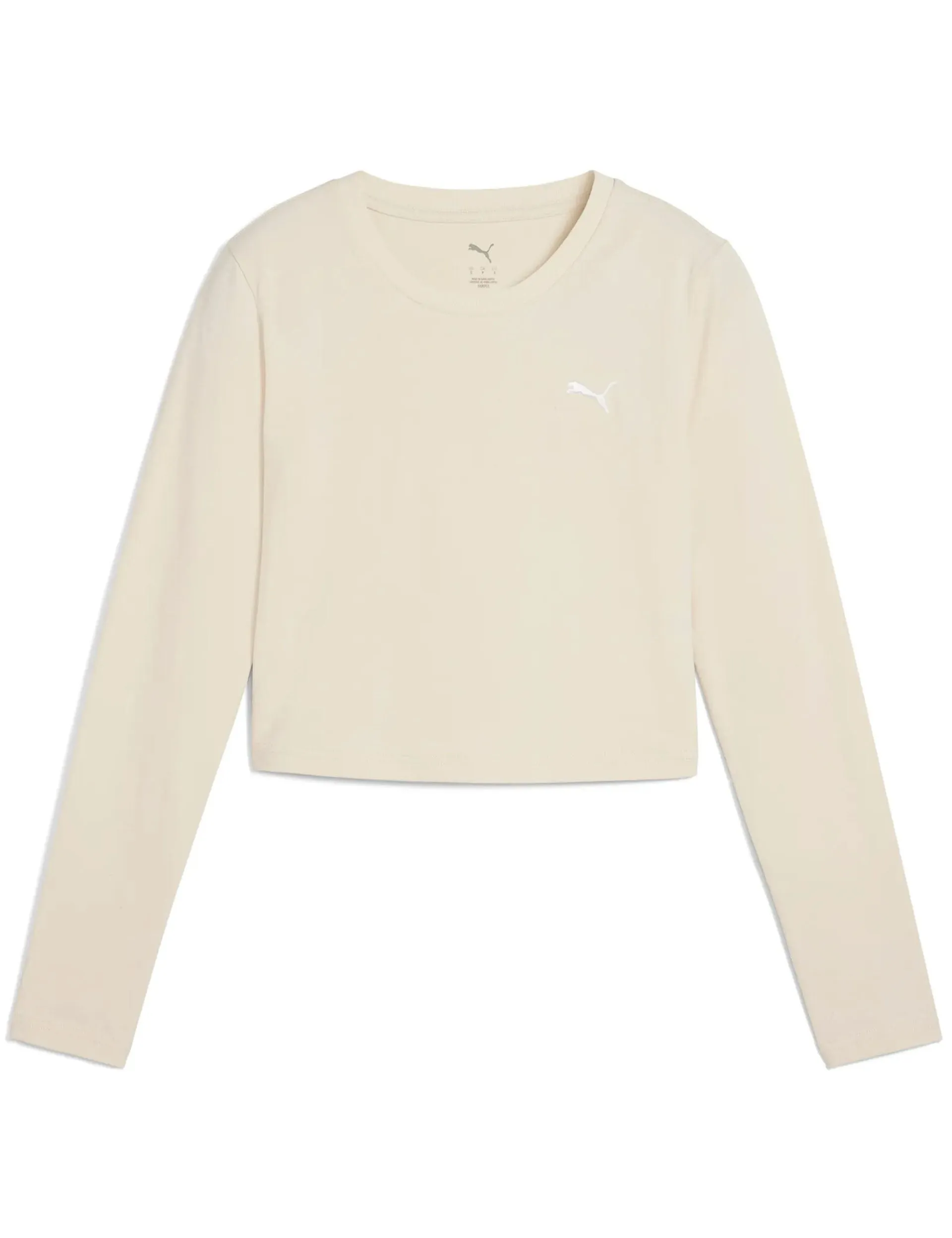 Wardrobe Ess Longsleeve Baby Tee - Alpine Snow
