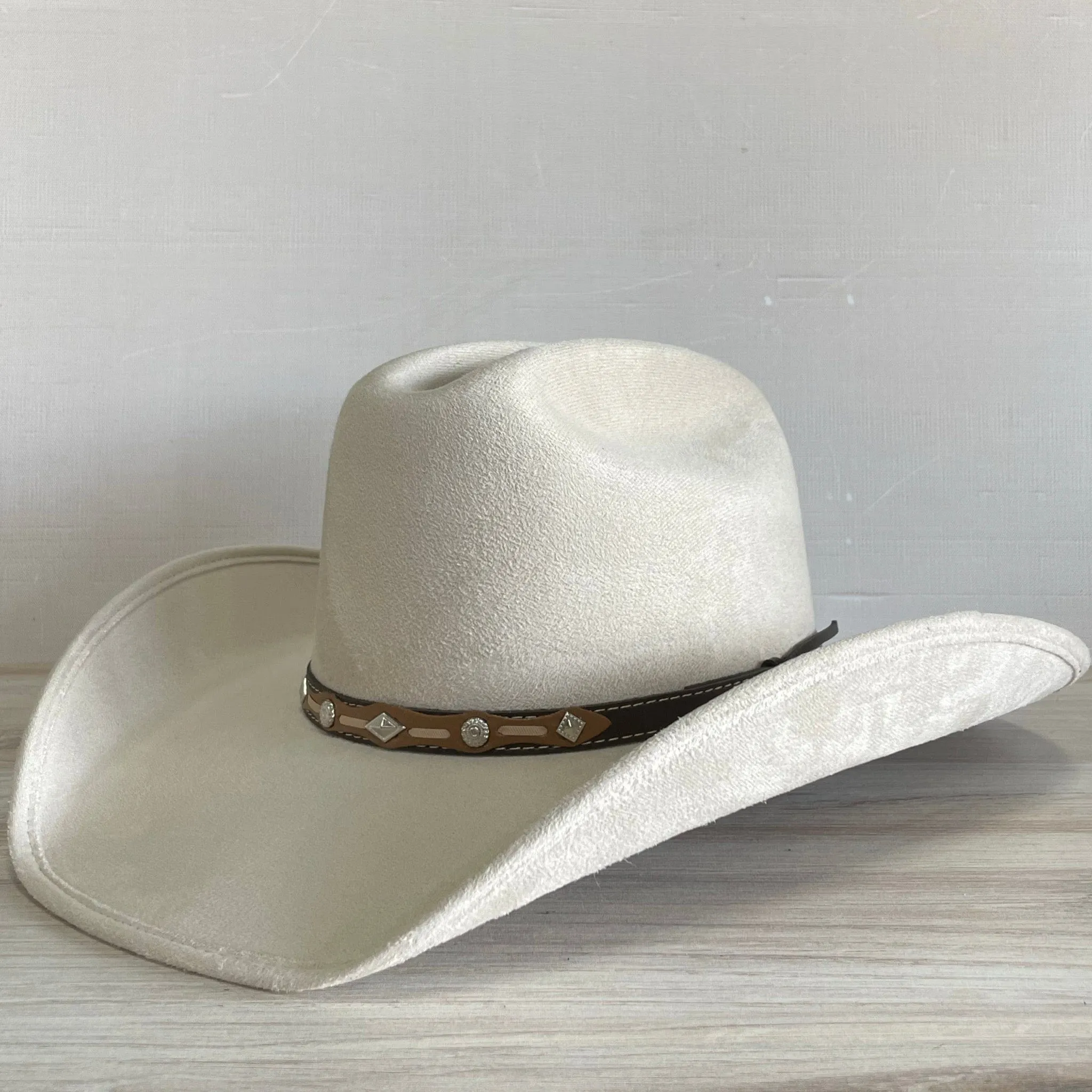 Western Cowboy Suede Hat - Americana