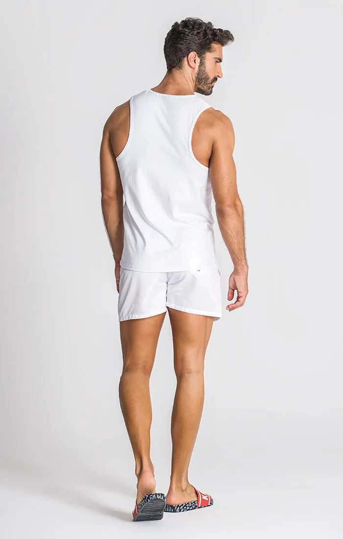 White Dimension Tanktop