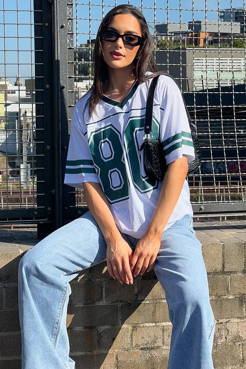White Sport Tee Short Sleeve