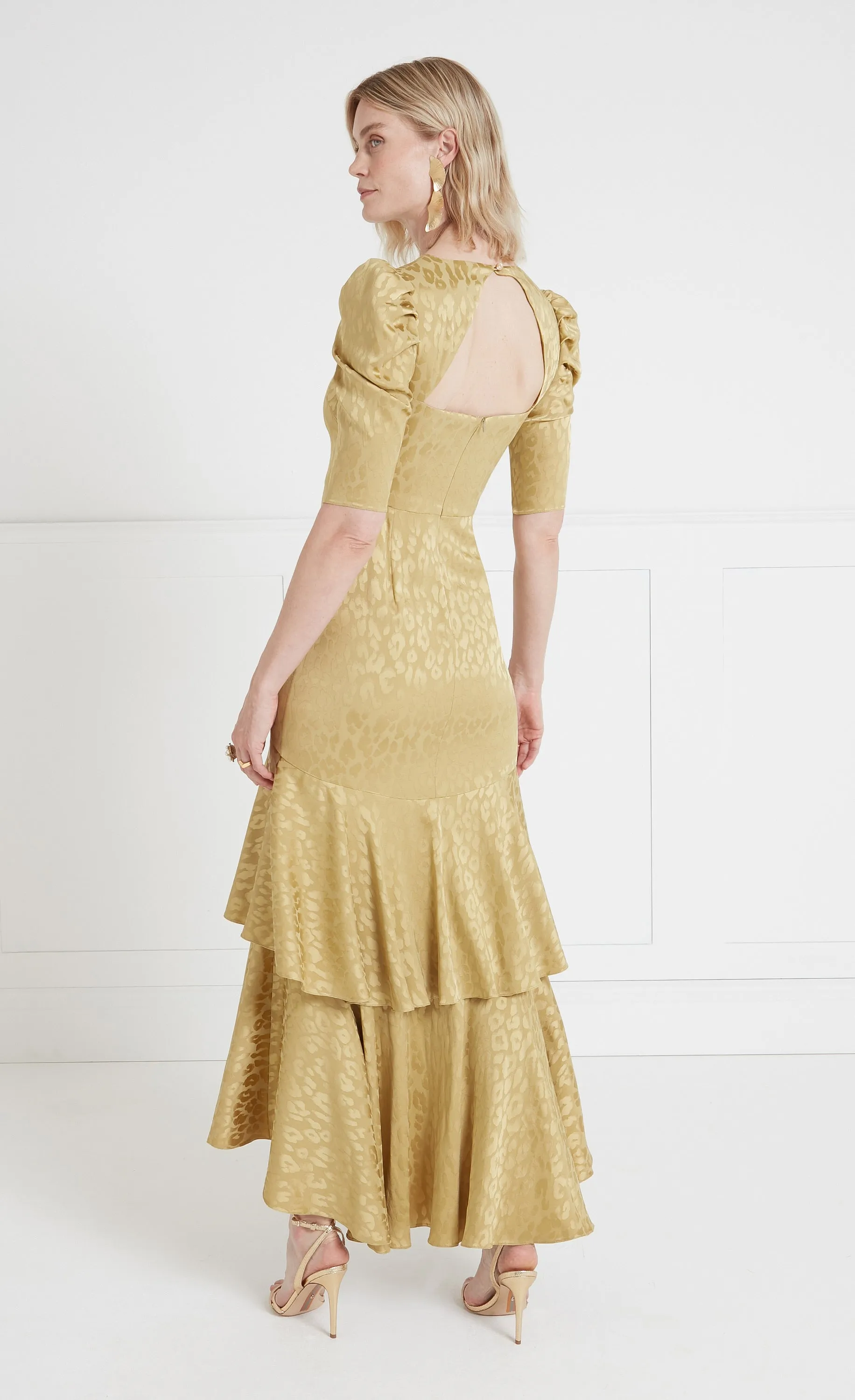 Willow Dress - Flax Gold