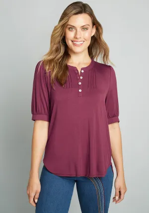 Winning Them Over Short Sleeve Top