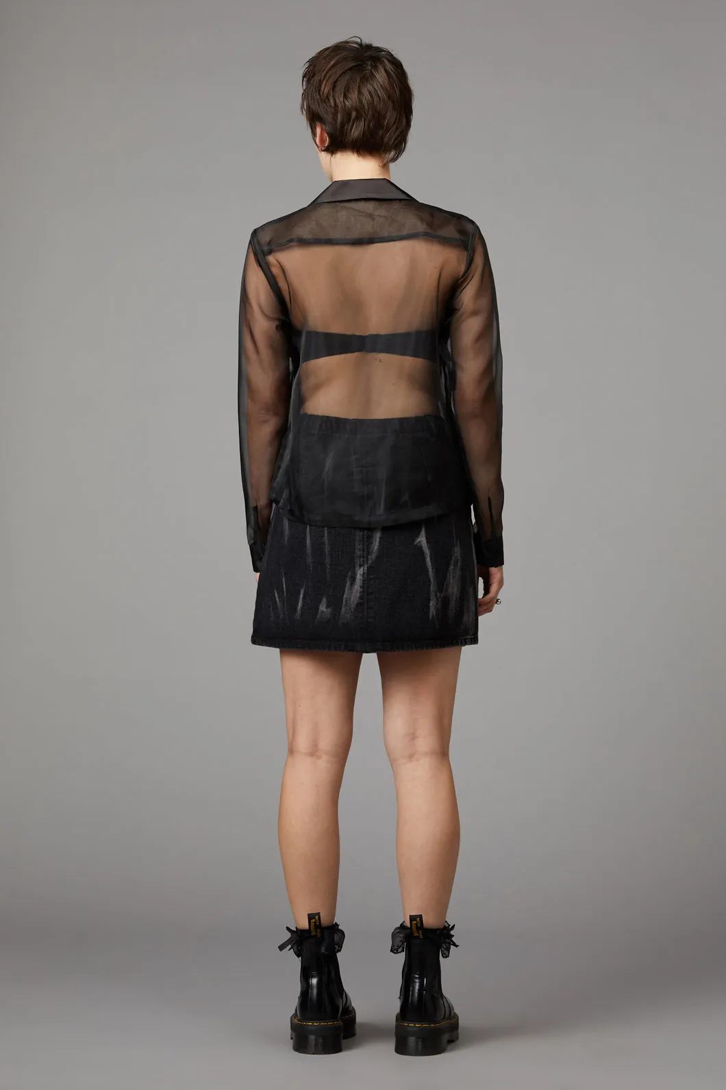 X-Ray Print Blouse