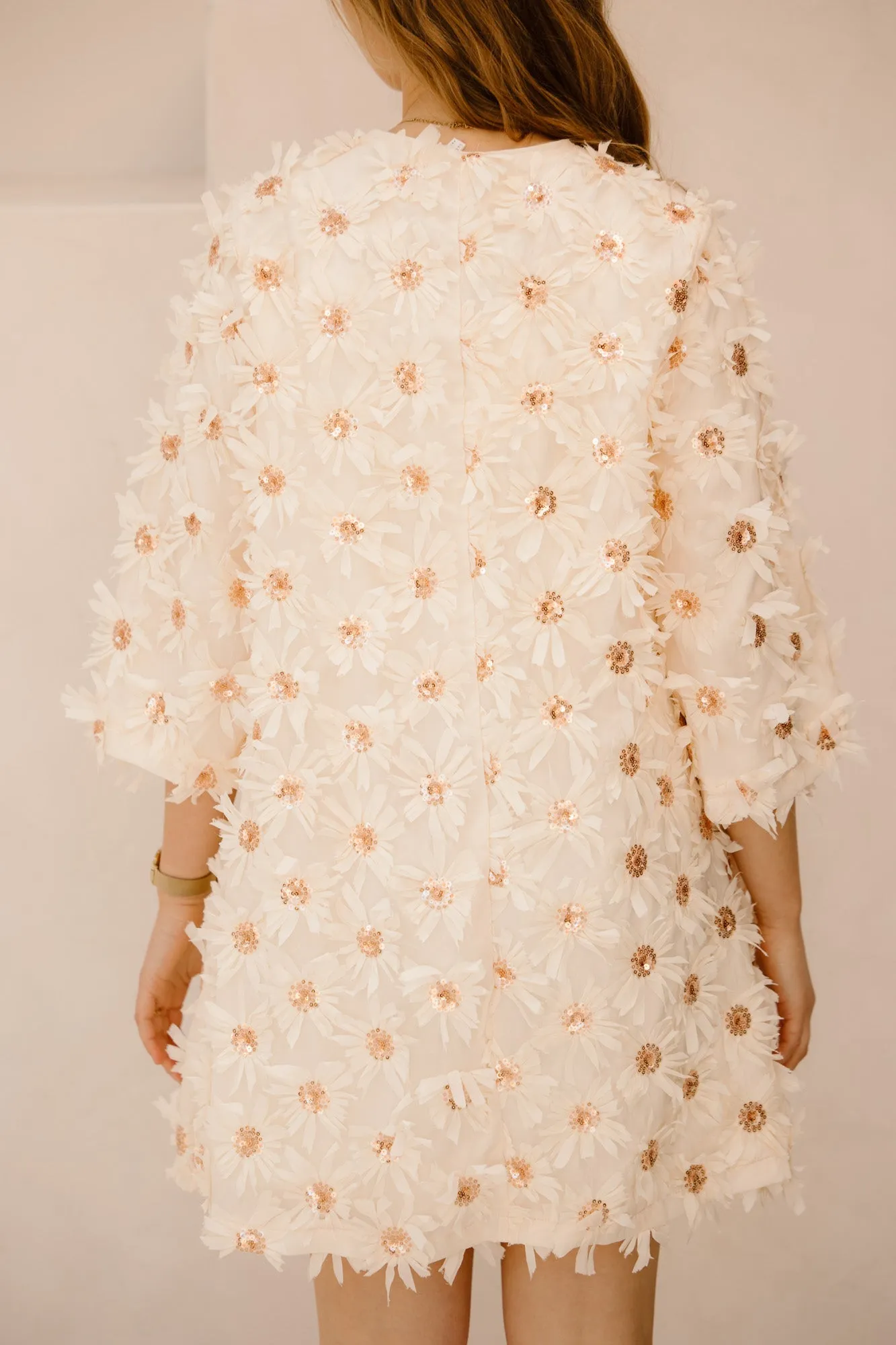 Yasabelone 3/4 dress sheer bliss
