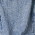 Zig Zag Stitch Long Sleeve Denim Jacket
